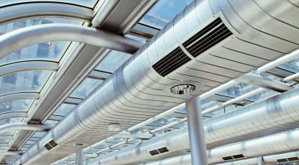 Монтаж систем вентиляции и кондиционирования